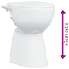 Valk korkea reunaton wc soft close Stefi 7cm (korkeampi keraaminen)