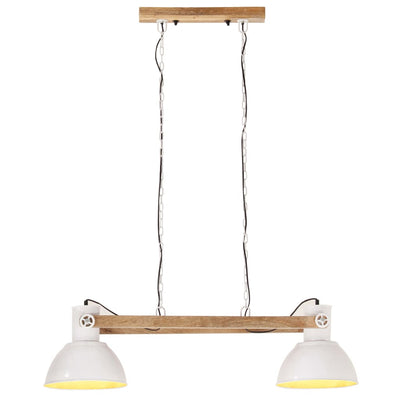 Teollistyylinen riippuvalaisin 25 W valkoinen 109 cm E27