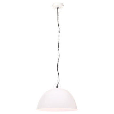 Teollistyylinen riippuvalaisin 25 W valkoinen pyöreä 41 cm E27