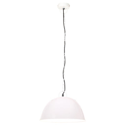 Teollistyylinen riippuvalaisin 25 W valkoinen pyöreä 41 cm E27