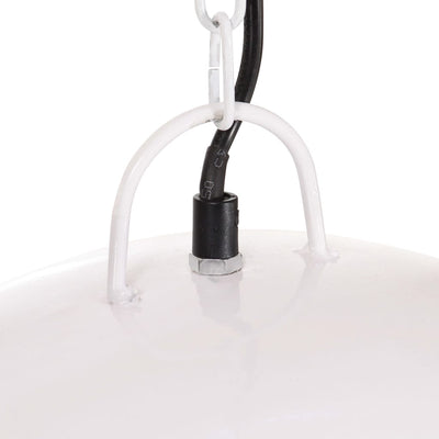 Teollistyylinen riippuvalaisin 25 W valkoinen pyöreä 41 cm E27