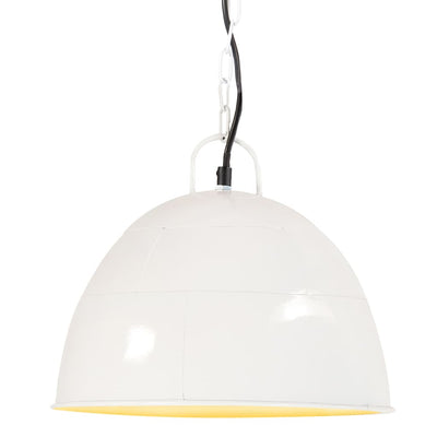 Teollistyylinen riippuvalaisin 25 W valkoinen pyöreä 31 cm E27