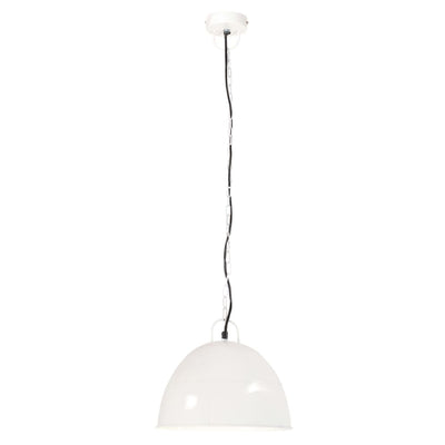Teollistyylinen riippuvalaisin 25 W valkoinen pyöreä 31 cm E27