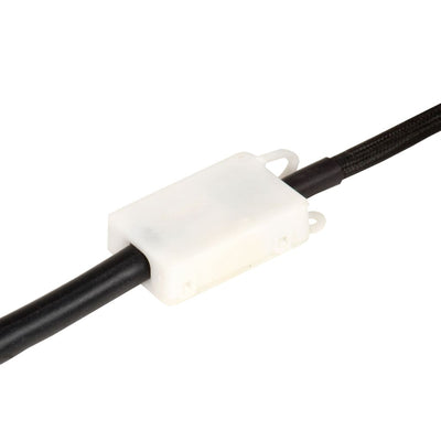 Valkoinen teollistyylinen riippuvalaisin Nachita 31cm (25 w, pyöreä, e27)