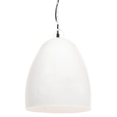 Teollistyylinen riippuvalaisin 25 W valkoinen pyöreä 42 cm E27