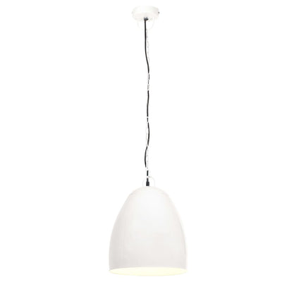 Teollistyylinen riippuvalaisin 25 W valkoinen pyöreä 42 cm E27