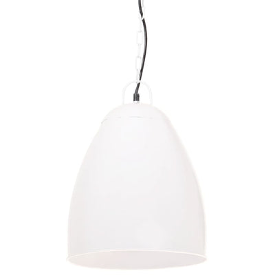 Teollistyylinen riippuvalaisin 25 W valkoinen pyöreä 32 cm E27