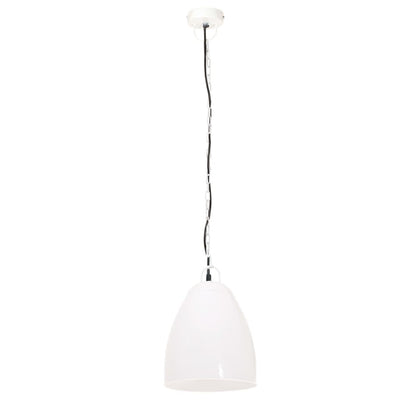 Teollistyylinen riippuvalaisin 25 W valkoinen pyöreä 32 cm E27