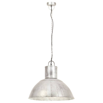 Riippuvalaisin 25 W hopea pyöreä 48 cm E27