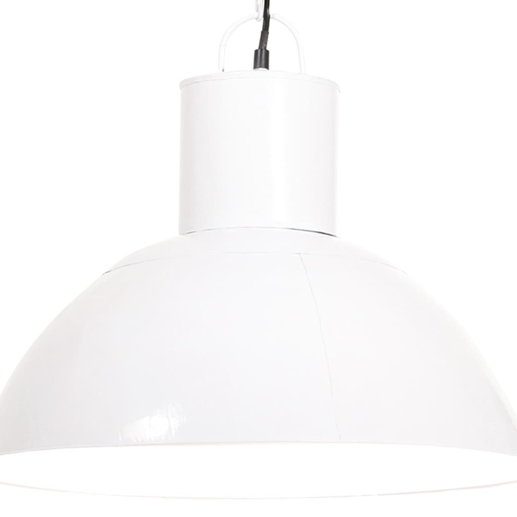 Valkoinen riippuvalaisin Romona 48cm (25 w, pyöreä, e27)