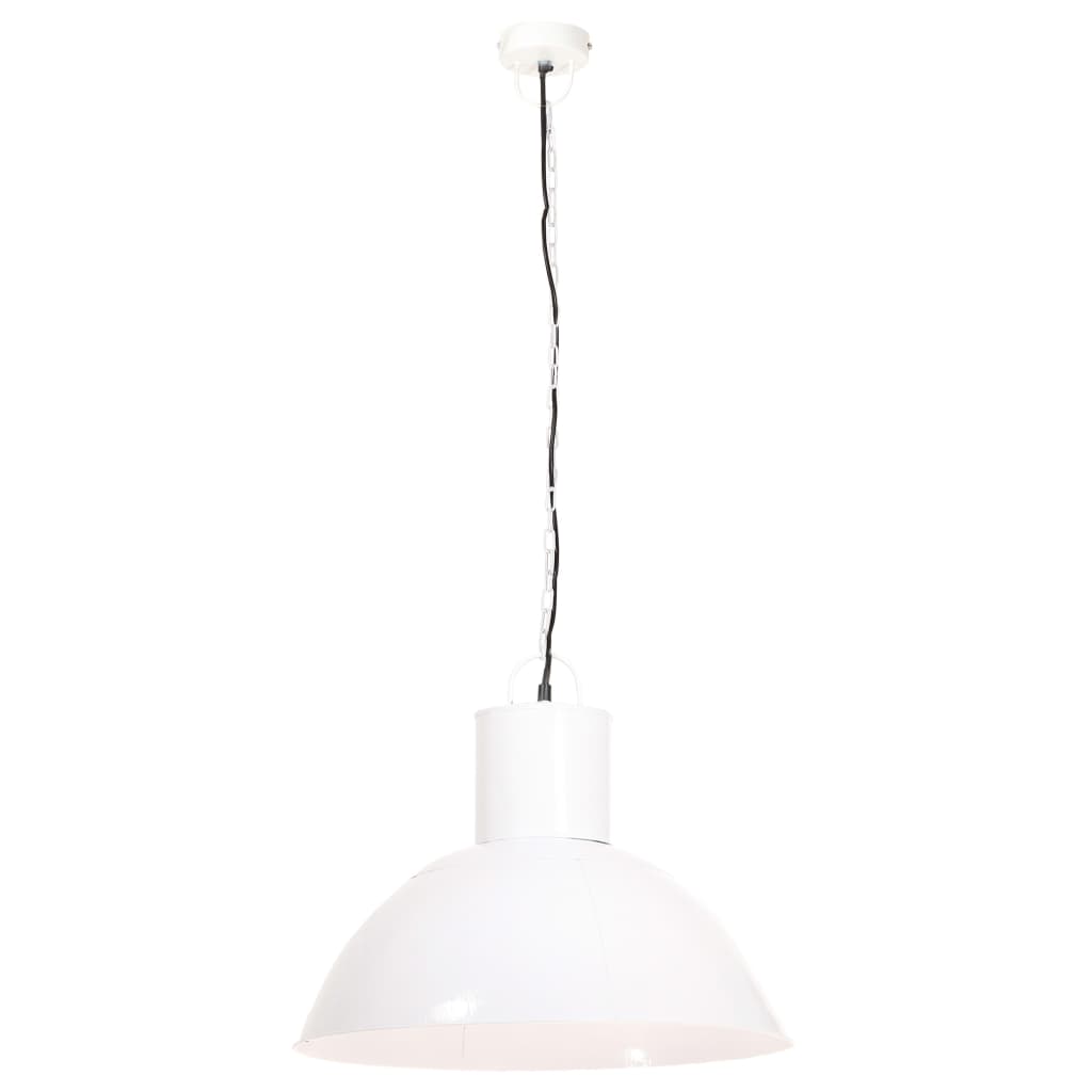 Valkoinen riippuvalaisin Romona 48cm (25 w, pyöreä, e27)