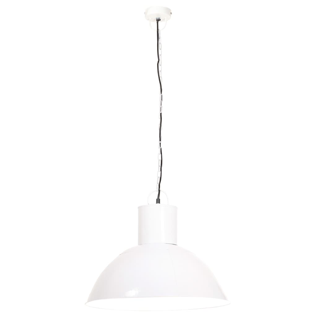 Valkoinen riippuvalaisin Romona 48cm (25 w, pyöreä, e27)