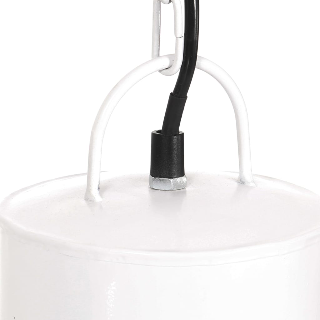 Valkoinen riippuvalaisin Romona 48cm (25 w, pyöreä, e27)