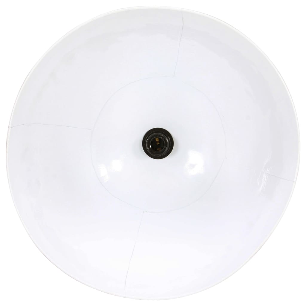 Valkoinen riippuvalaisin Romona 48cm (25 w, pyöreä, e27)