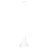 Valkoinen riippuvalaisin Romona 28,5cm (25 w, pyöreä, e27)