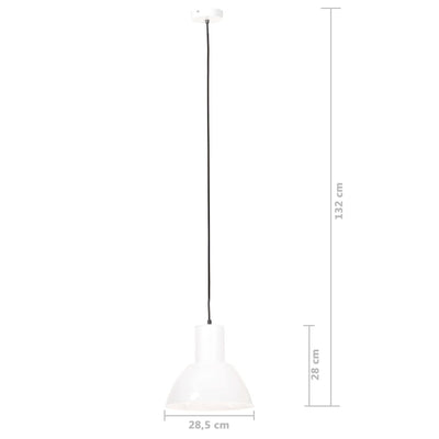 Riippuvalaisin 25 W valkoinen pyöreä 28,5 cm E27