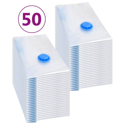 Vaatteiden tyhjiöpussit matkalaukkuun Timpescu 60x40cm (50 kpl)