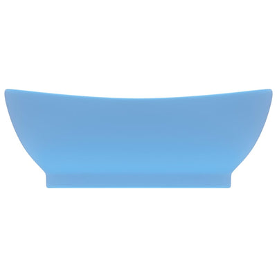 Ylellinen pesuallas ovaali matta vaaleansin. 58,5x39 cm keraami