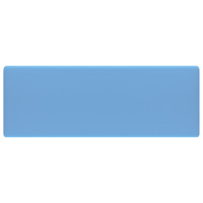 Ylellinen pesuallas neliö vaaleansininen 41x41 cm keraami