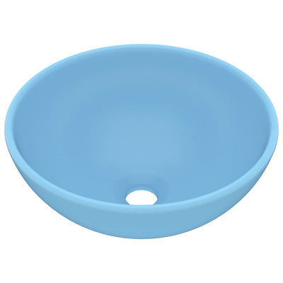 Ylellinen pesuallas pyöreä matta vaaleansin. 32,5x14 cm keraami