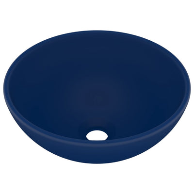 Ylellinen pesuallas pyöreä matta tummansin. 32,5x14 cm keraami