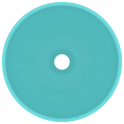 Ylellinen pesuallas pyöreä matta vaaleanvihr. 32,5x14cm keraami