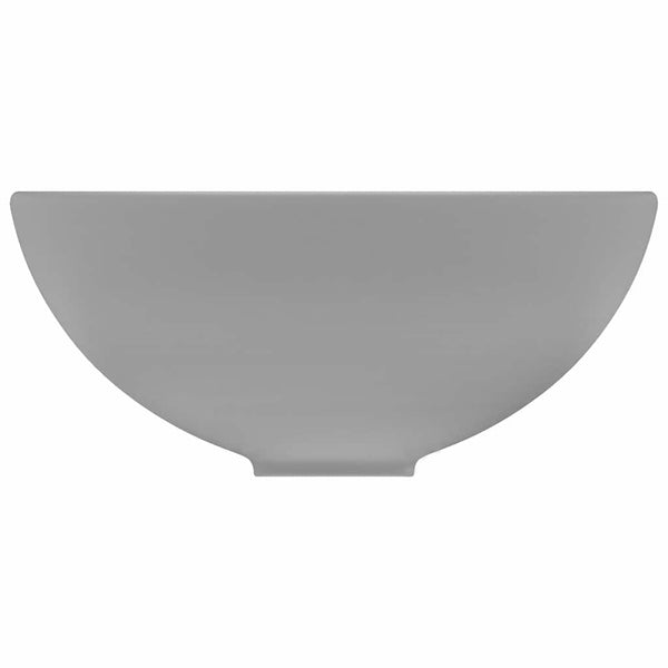 Matta vaaleaharmaa ylellinen pesuallas Gigelu 32,5x14cm (keraami)