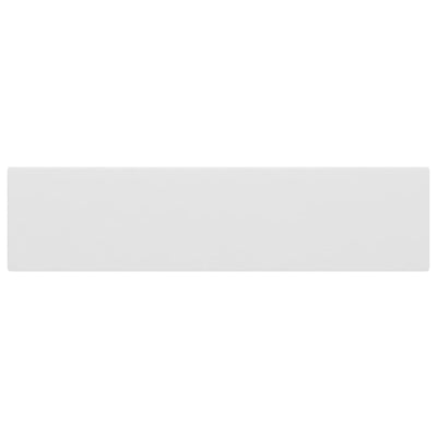 Kylpyhuoneen pesuallas ylivuodolla keraaminen matta valkoinen