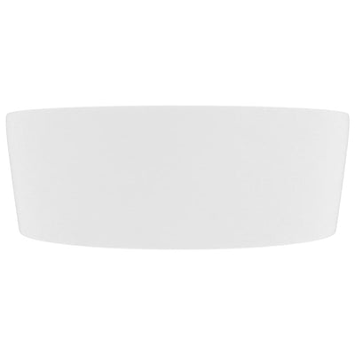 Ylellinen pesuallas ylivuodolla mattavalk. 36x13 cm keraaminen