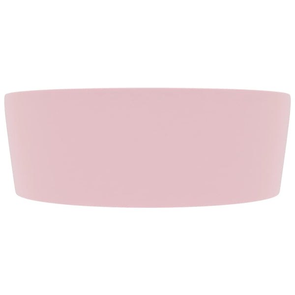 Mattapinkki ylellinen pesuallas ylivuodolla Egerica 36x13cm (keraaminen)