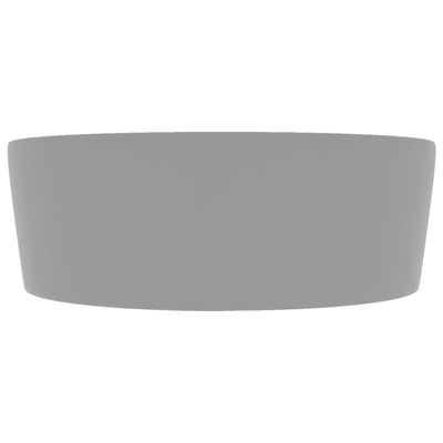 Ylellinen pesuallas ylivuodolla vaaleanharm 36x13 cm keraaminen