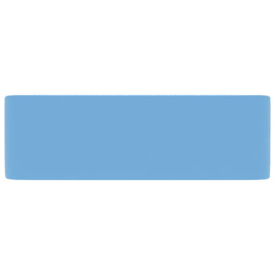 Ylellinen pesuallas matta vaaleansininen 41x30x12 cm keraaminen