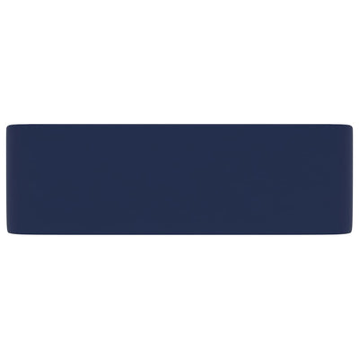 Ylellinen pesuallas matta tummansininen 41x30x12 cm keraaminen