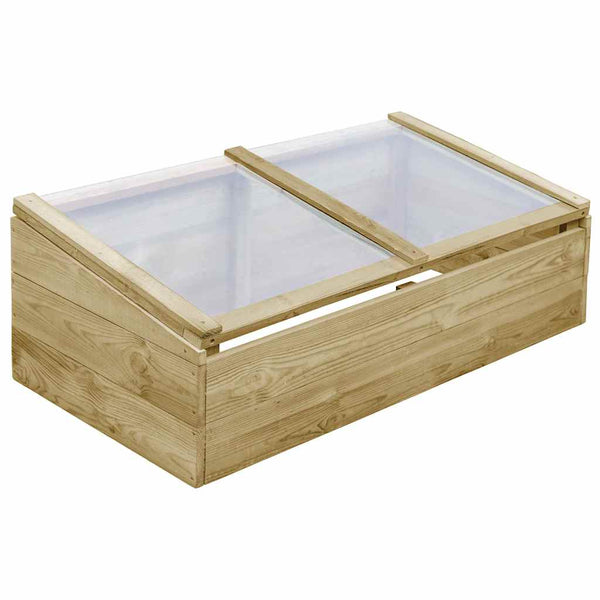 Kasvihuoneet 2 kpl kyllästetty mänty 100x50x35 cm