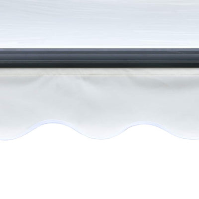 Kerma manuaalisesti sisäänkelattava markiisi ledillä Gutiu 300x250cm