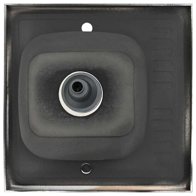 Hopea tiskiallas viemärisarjalla Raescu 600x600x155 mm (ruostum. teräs)