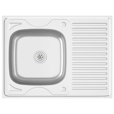 Hopea tiskiallas viemärisarjalla Meggan 800x600x155 mm (ruostum. teräs)