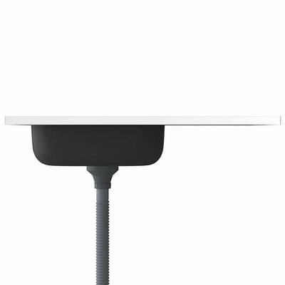 Tiskiallas viemärisarjalla hopea 800x600x155 mm ruostum. teräs