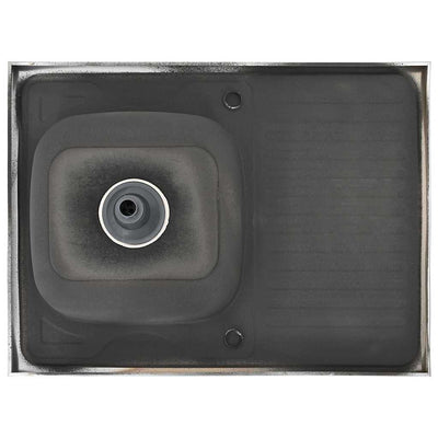 Hopea tiskiallas viemärisarjalla Meggan 800x600x155 mm (ruostum. teräs)