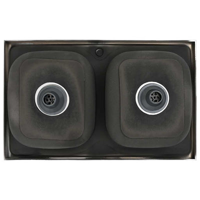 Hopea tiskiallas tupla-altailla Ralli 800x500x155 mm (ruostum. teräs)