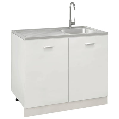 Tiskiallas viemärisarjalla hopea 1000x600x155 mm ruostum. teräs