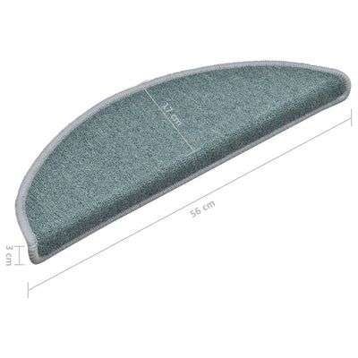 Sininen porrasmatot Maurat 56x17x3cm (15 kpl)