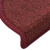 Porrasmatot 15 kpl punainen 56x17x3 cm