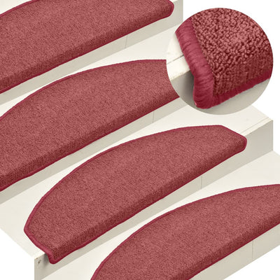 Punainen porrasmatot Maurat 65x24x4cm (15 kpl)