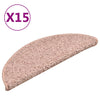 Porrasmatot 15 kpl vaalea pinkki 56x17x3 cm