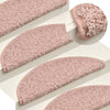 Porrasmatot 15 kpl vaalea pinkki 56x17x3 cm