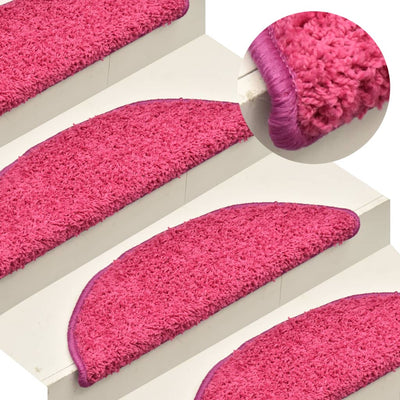 Porrasmatot 15 kpl pinkki 56x17x3 cm