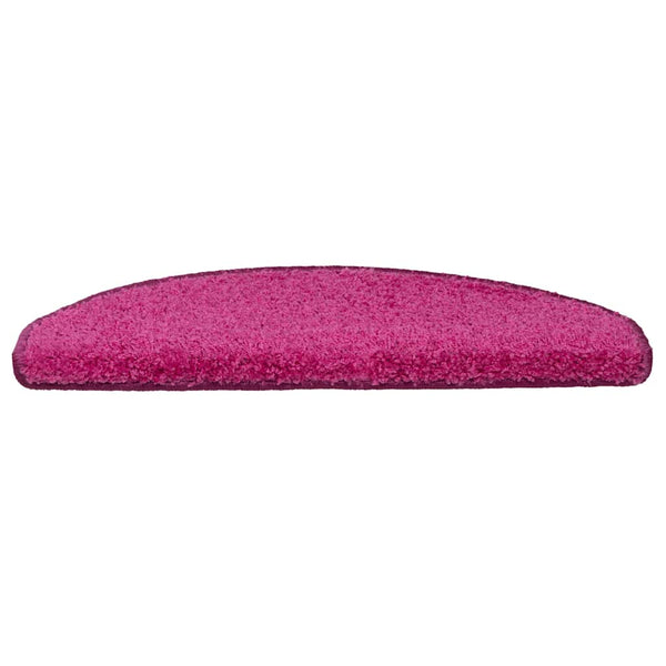 Porrasmatot 15 kpl 65x21x4 cm vaaleanpunainen puolipyöreä suuri
