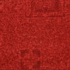 Itsekiinnittyvät porrasmatot 15 kpl punainen 65x21x4 cm