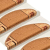Itsekiinnittyvät porrasmatot 15 kpl beige 65x21x4 cm